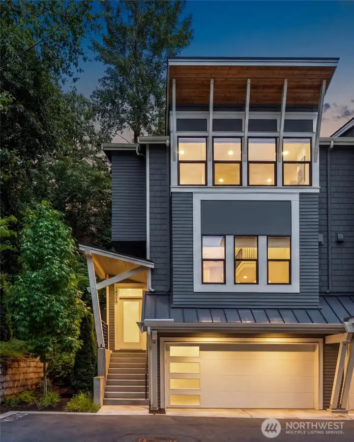 Easy access to the two car garage with epoxied floors. Easy access to the two car garage with epoxied floors.