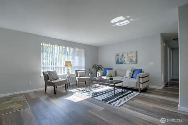 Light and bright living area Light and bright living area