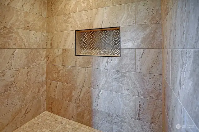 Large Tile Primary Shower~