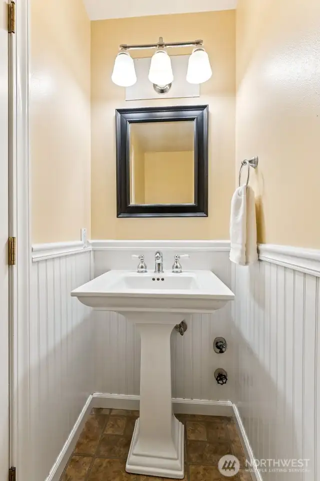 Powder bathroom