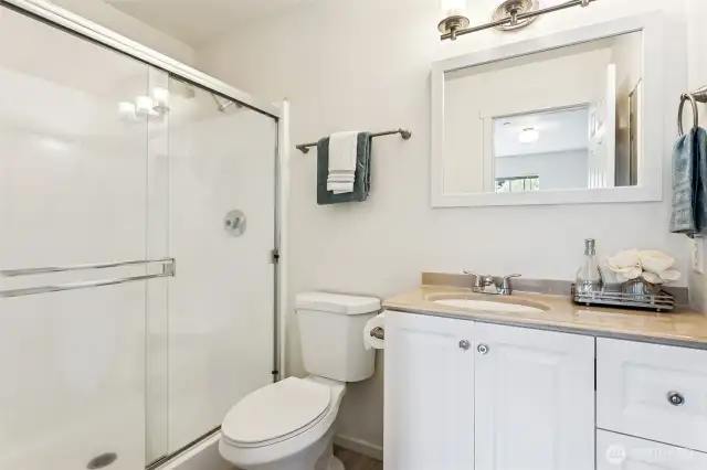 Primary bathroom.