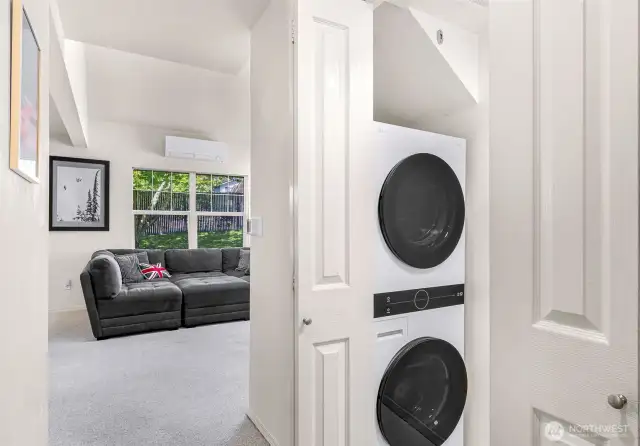 Main level utility room