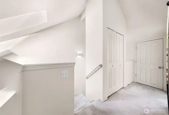Stairs to second floor