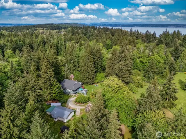 Surrounded by beauty. Very private acreage.