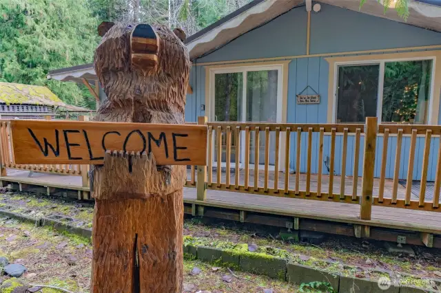 Welcome to Nisqually Park, at the foot of Mt Rainier