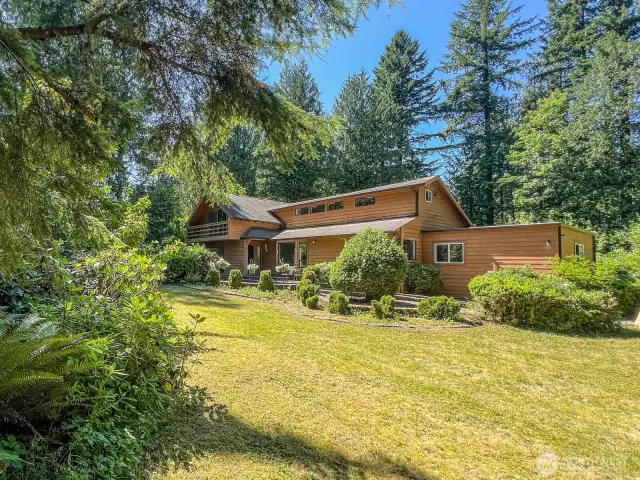 One of a kind home on private lot.