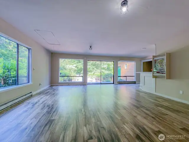 Family Room opens to patio and lawn