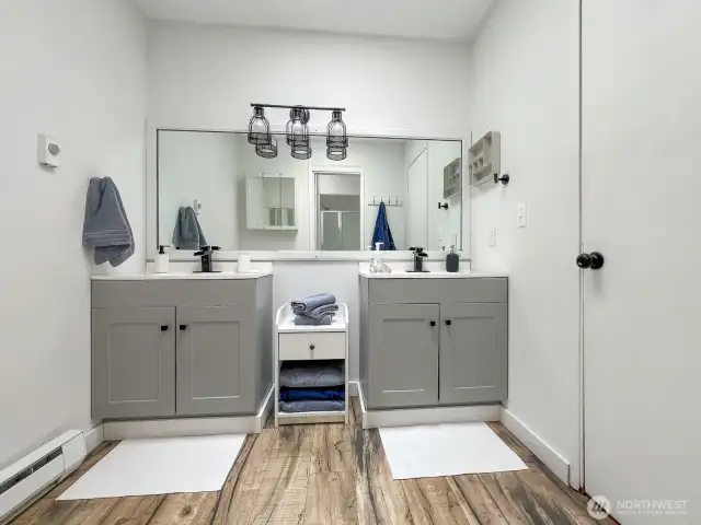 Updated Bath on the  main level