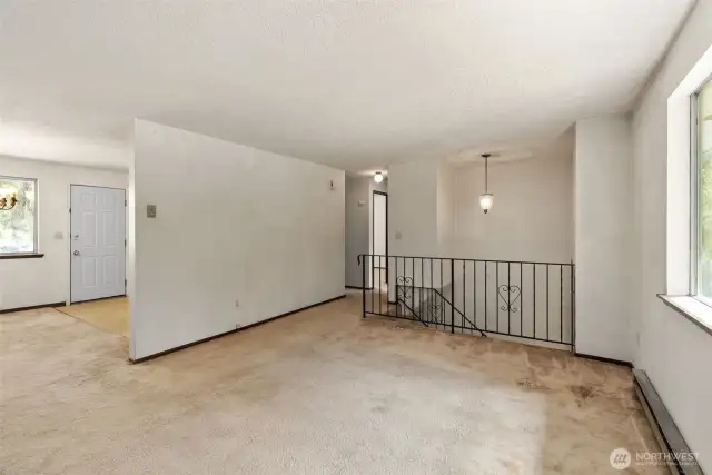 Spacious layout allows easy movement between gathering spaces.