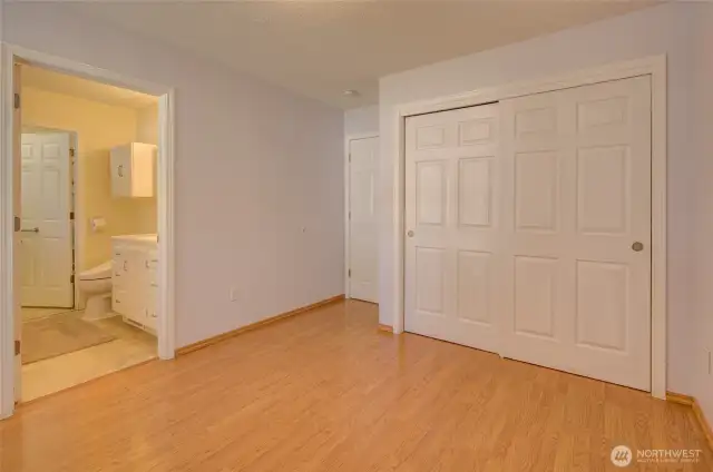 You can see how wide the doorways are.  Again, making sure the rooms are wheelchair accessible.