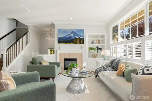 An open, light-filled floor plan