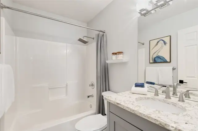 2nd full bath on upper floor