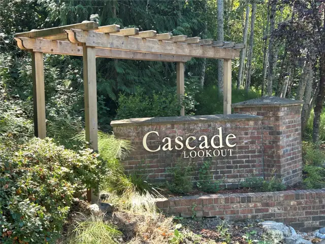 Cascade Lookout. Quality living in the heart of Issaquah.