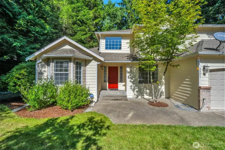 Enjoy the privacy at this home.