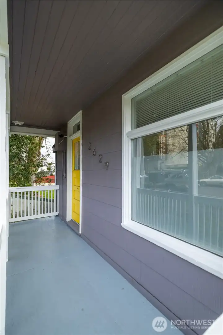 Street Entry to Unit B Main Level.