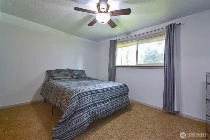 3rd bedroom also is a very good size and has closet organizers.