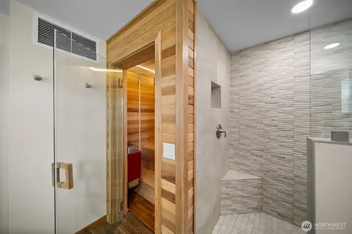 ADU Sauna and Spa-like Shower