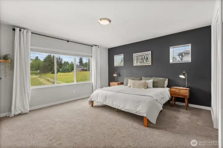 Spacious Primary Suite! Room for addtional furniture. Nice views to enjoy. Spacious Primary Suite! Room for addtional furniture. Nice views to enjoy.