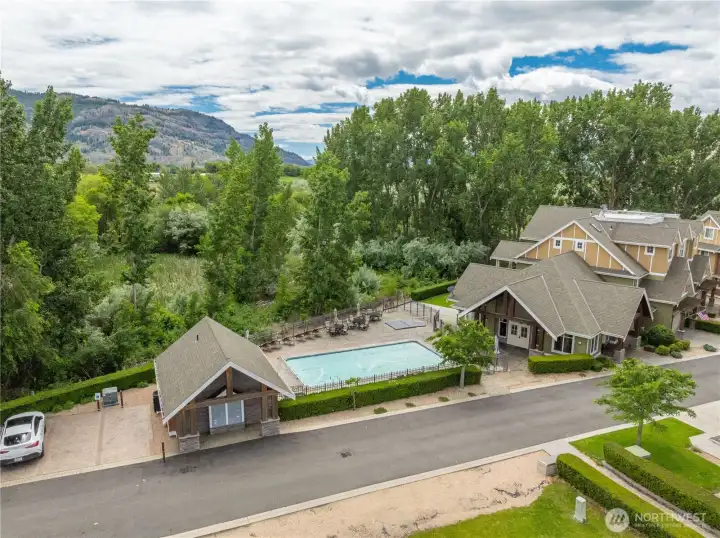 clubhouse with swimming pool & hot tub clubhouse with swimming pool & hot tub