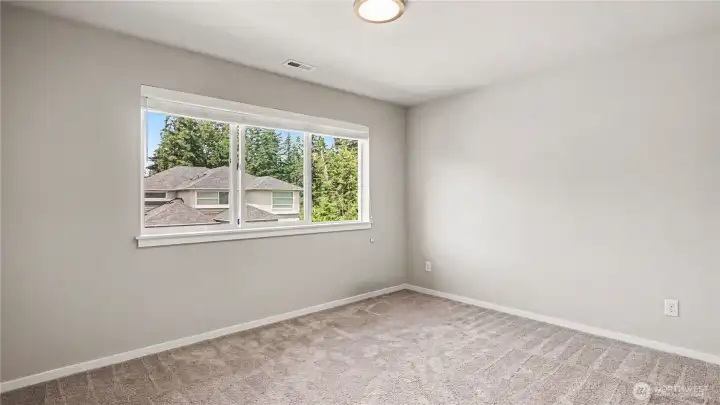 Third upstairs guest bedroom. Third upstairs guest bedroom.