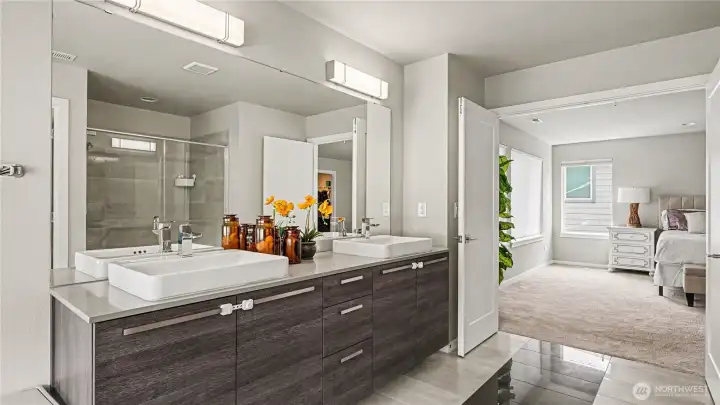 Generous counter space and abundant cabinetry provide exceptional functionality and storage. Generous counter space and abundant cabinetry provide exceptional functionality and storage.