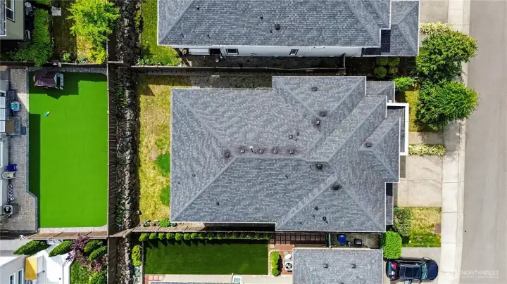 Aerial view of the property. Aerial view of the property.