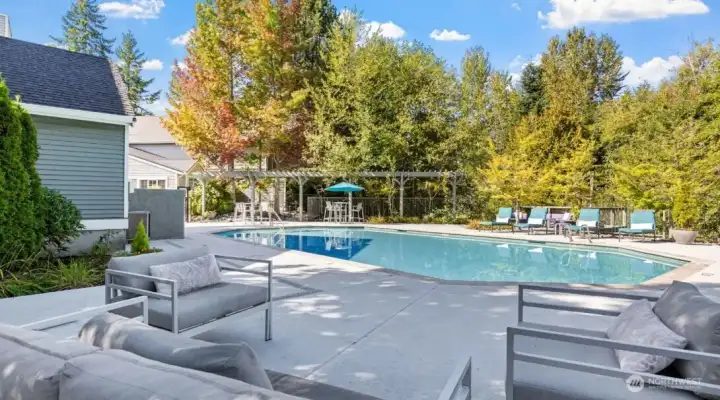 Second outdoor pool Second outdoor pool