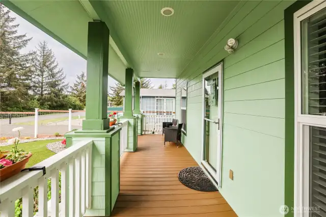 Front deck
