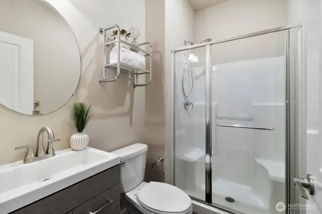 main floor 3/4 bath