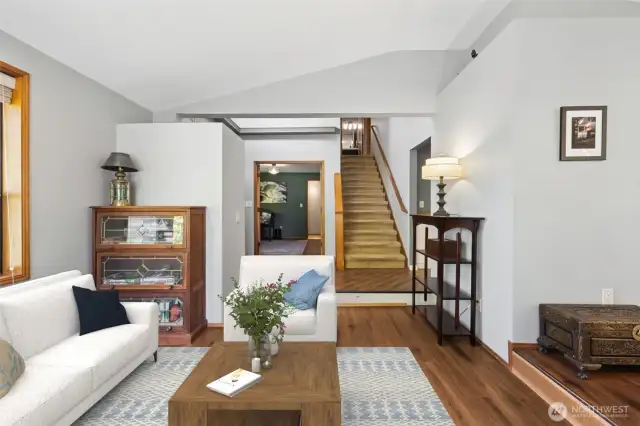 Virtually Staged Living Room