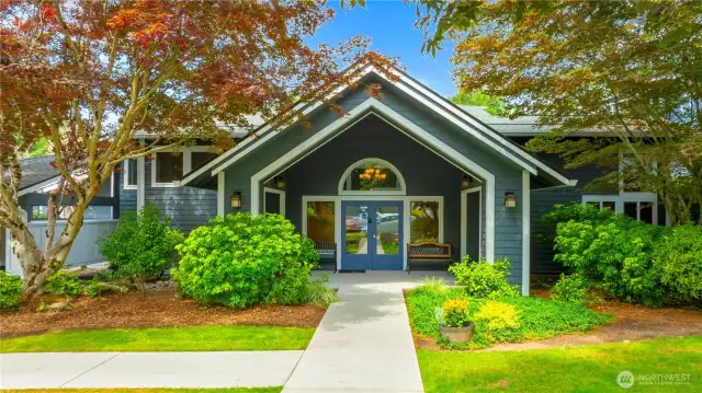 Refreshed community clubhouse is fun for gatherings