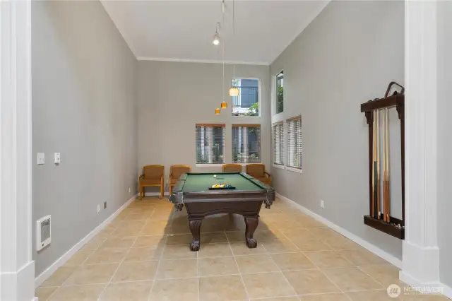 Looking to play?  What can be better than the community game room!