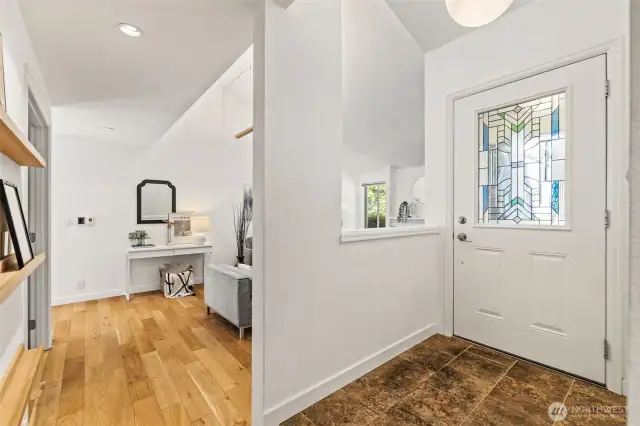 Open and Bright Enterance