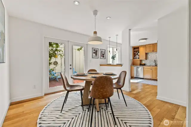 Dining area