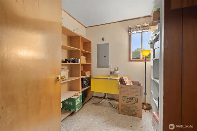 Storage/pantry room.