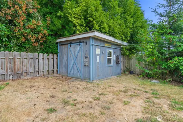 Cutest little workshop you ever did see!