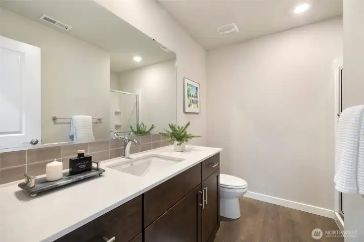 Bathroom With Shower On Main Level