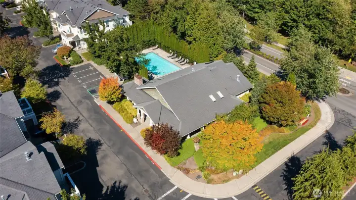 Clubhouse and pool