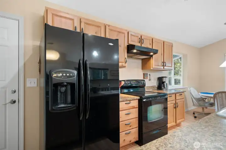 Door on the left exits on to the deck.