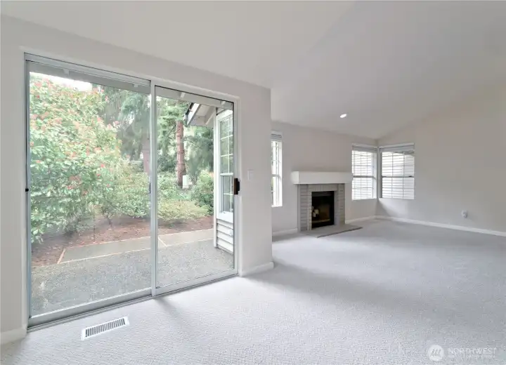 dining room into living room