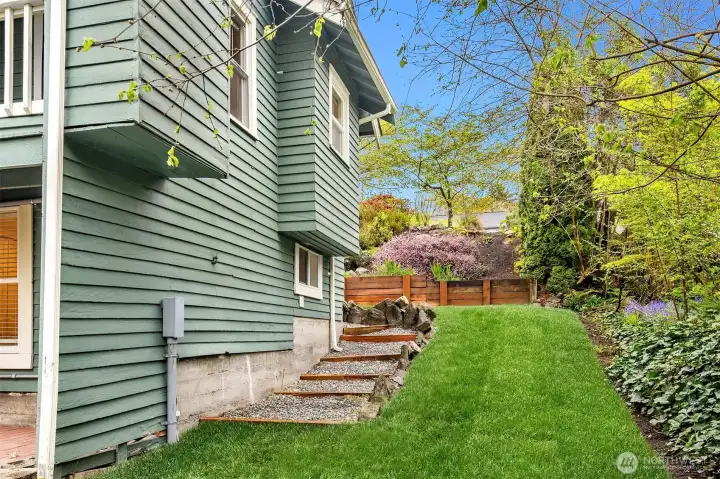 Beautifully landscaped