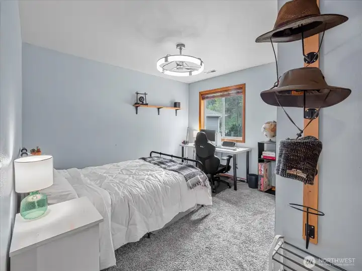 Nice sized secondary bedroom #1.