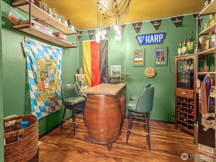 A PUB off the media room!