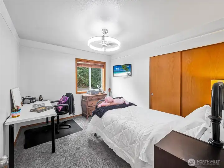 Nice sized secondary bedroom #2.