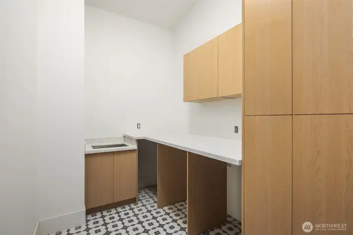 Progress photo -Upper level laundry room - 4/30/26