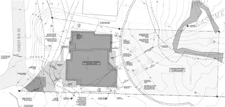 Site plan - lot 1