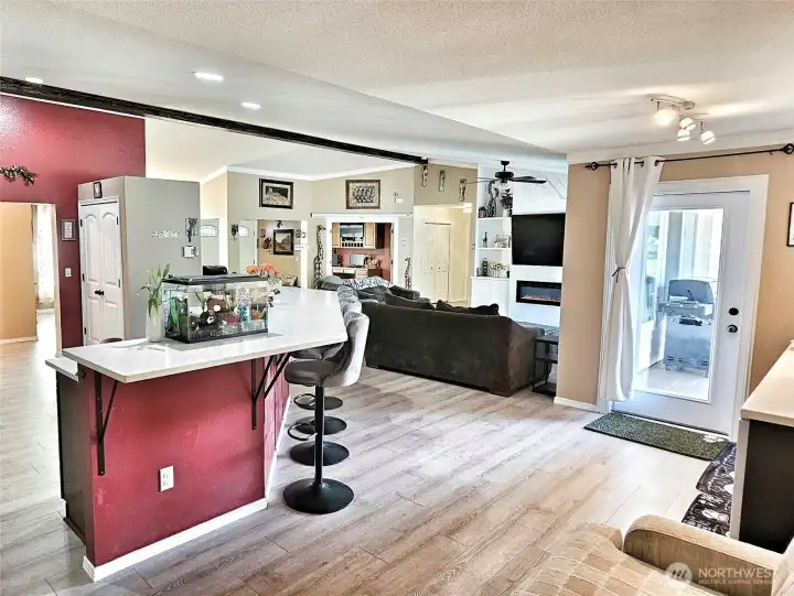 Open Concept with spacious flow
