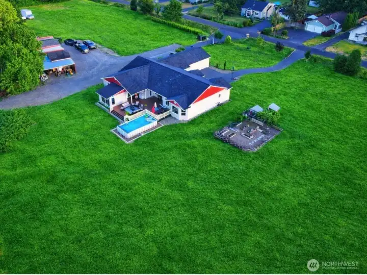 Large 2.88 acre lot to make your own!