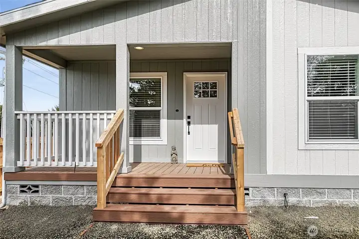Covered Front Porch