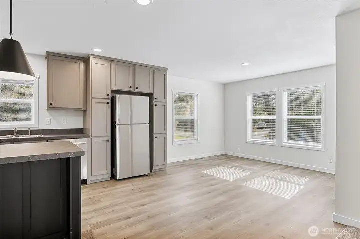 Kitchen + Dining Space